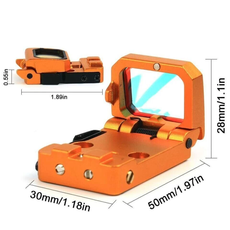 Vism Flipdot Reflex M2 Red Dot Sight - Katlanabilir 22mm Reflex Nişangâh Vism Flipdot Reflex M2 Red Dot Sight - Katlanabilir 22mm Reflex Nişangâh