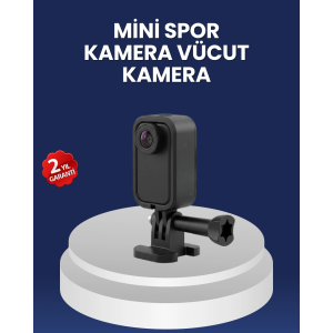 Vlog, Seyahat Ve Günlük Video Çekimleri İçin Mini Kamera