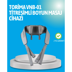 Vnb-01 Titreşimli Boyun Masaj Aleti Gri Renk
