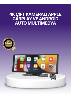 Volkswagen Golf, Polo, Passat, Jetta, Tiguan, Bmw 3-5 Serisi Carplay Android Auto 10.26” Ekran