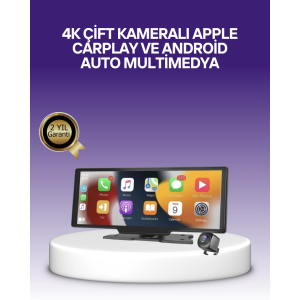 Volkswagen Golf, Polo, Passat, Jetta, Tiguan, Bmw 3-5 Serisi Carplay Android Auto 10.26” Ekran