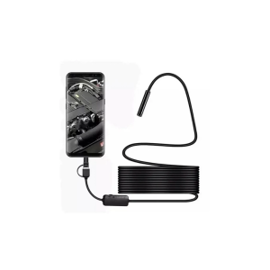Vtn-02 Endoskop Yılan Video Kamera Led’li 2 Metre 7 Mm Sert Kablo Su Geçirmez