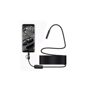 Vtn-02 Endoskop Yılan Video Kamera Led’li 2 Metre 7 Mm Sert Kablo Su Geçirmez