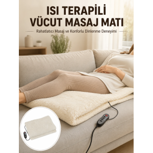 Vücut Masaj Matı Isı Terapili Ve Çok Bölgeli Masaj Yeni Nesil
