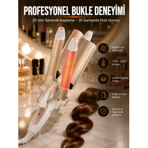 Wag Maşa Negatif İyon Teknolojili Isı Ayarlı Saç Maşası