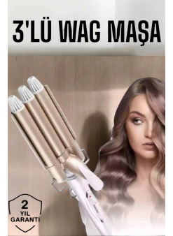 Wag Maşa Negatif İyon Teknolojili Isı Ayarlı Saç Maşası
