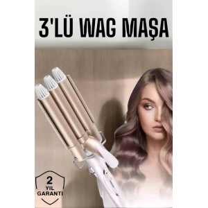 Wag Maşa Negatif İyon Teknolojili Isı Ayarlı Saç Maşası