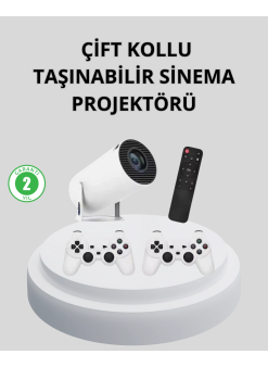 Wi-fi 6 Ve Bluetooth 5.0 Destekli 4k Akıllı Projeksiyon Cihazı
