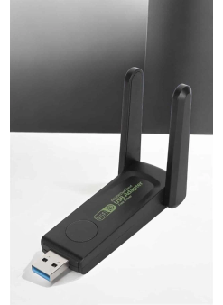 Wifi Alıcı Wifi Adaptörü Usb Girişli 3.0
