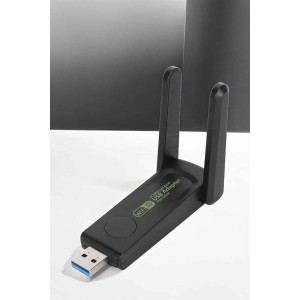 Wifi Alıcı Wifi Adaptörü Usb Girişli 3.0