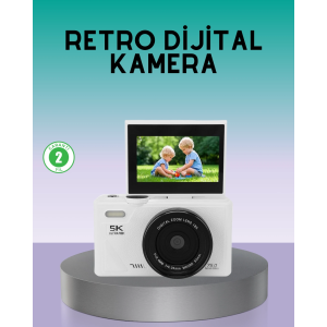 Wifi Bağlantılı 5k Ultra Hd Dijital Kamera 75mp Otofokus