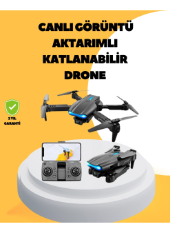 Wifi Fpv Canlı Görüntü Aktarımlı Katlanabilir Drone
