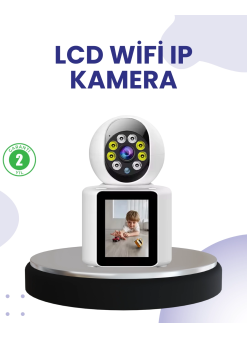 Wifi İç Mekan Kamera 2k Gece Görüşlü Çift Yönlü Görüntü Konuşma Destekli