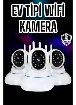 Wifi Kamerası Çift Yönlü Bebek Güvenlik Kamerası Gece Görüşlü