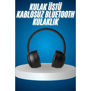 Wireless 5.0 Bluetooth Kablosuz Kulaklık Anc Özellikli Kulak Üstü Ayarlanabilir