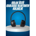 Wireless 5.0 Bluetooth Kablosuz Kulaklık Anc Özellikli Kulak Üstü Ayarlanabilir