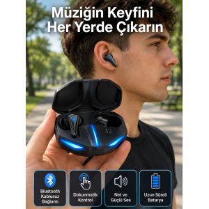 Wireless  Kulaklık Mikrofonlu Bluetooth  Kulaklığı
