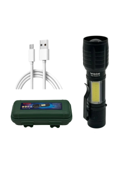 Ws-5454 Cob Led Usb Şarjlı Mini El Feneri