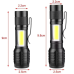 Ws-5454 Cob Led Usb Şarjlı Mini El Feneri Ws-5454 Cob Led Usb Şarjlı Mini El Feneri