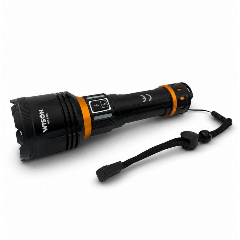Ws-6565 25watt 2300 Lümen Usb Type-c Şarjlı El Feneri Ws-6565 25watt 2300 Lümen Usb Type-c Şarjlı El Feneri