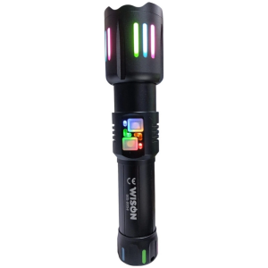 Ws-9954 25w  Zoomlu Yeşil Lazerli Metal Şarjlı El Feneri