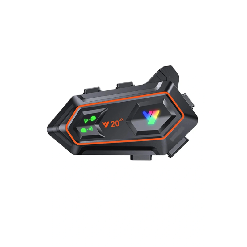 Y20 2x 1000m Telsiz Mesafeli 2 Kişi Bağlantılı Bluetooth Kask Kulaklık Fenerli İntercom Y20 2x 1000m Telsiz Mesafeli 2 Kişi Bağlantılı Bluetooth Kask Kulaklık Fenerli İntercom