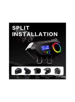 Y30 Kask Kulaklık Bluetooth Motosiklet Kulaklık Rgb Radyolu Intercom