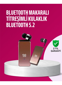Yaka Klipsli Kablosuz Kulaklık – Eller Serbest Konforuyla Günlük Yaşama Uyum Sağlar