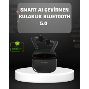 Yapay Zeka Destekli Bluetooth Kulaklık Anlık Çeviri Ve Gürültü Engelleme