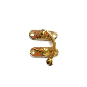 Yay Gözü, Ahşap Kutu Klipsi - Küçük 28x33 Mm, Sarı, 100 Adet