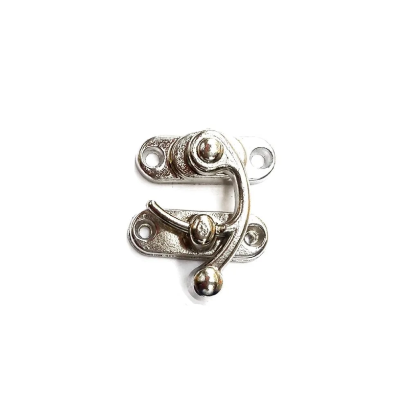 Yay Gözü, Ahşap Kutu Klipsi - Minik 20x24 Mm, Nikel, 100 Adet Yay Gözü, Ahşap Kutu Klipsi - Minik 20x24 Mm, Nikel, 100 Adet