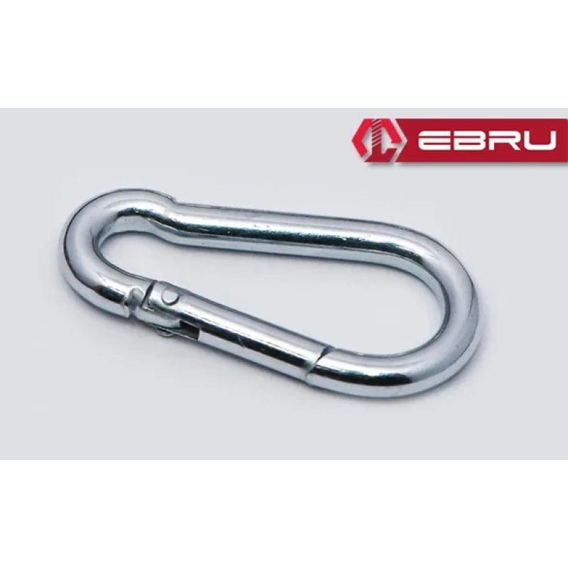 Yaylı Karabina, Çengel, Kanca 12mm - 10 Adet Yaylı Karabina, Çengel, Kanca 12mm - 10 Adet