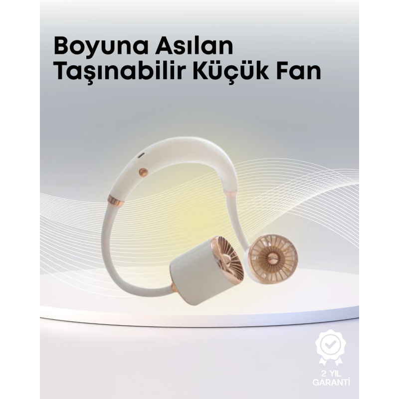 Yazlık Taşınabilir Sessiz Boyun Fanı 3 Kademe Hız Ayarlı Yazlık Taşınabilir Sessiz Boyun Fanı 3 Kademe Hız Ayarlı