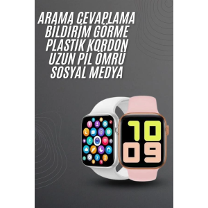 Yeni Model Akıllı Saat Dokunmatik Ekran Unisex Amoled Ekran 44 Mm