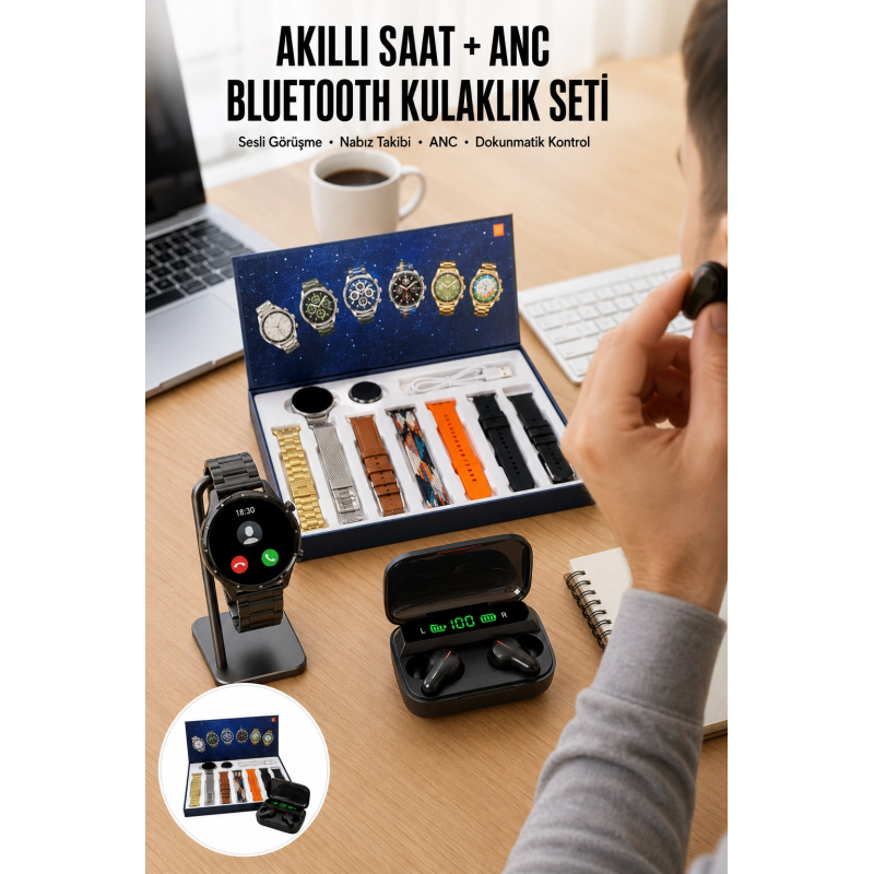 Yeni Model Akıllı Saat Ve Ucuz Kaliteli Bluetooth Kulaklık Amoled Ekran Aynalı Yeni Model Akıllı Saat Ve Ucuz Kaliteli Bluetooth Kulaklık Amoled Ekran Aynalı