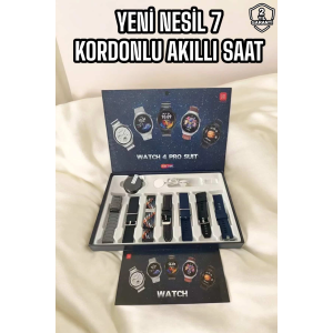 Yeni Nesil Akıllı Saat 2024 Model Uyku Ve Sağlık Takibi Bluetooth Bağlantılı