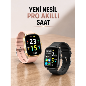 Yeni Nesil Akıllı Saat Arama Bildirimleri, Uyku & Kalp Atış Takibi