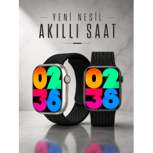 Yeni Nesil Akıllı Saat Arama Cevaplama Gps Takibi Adımsayar Nfc Özelliği