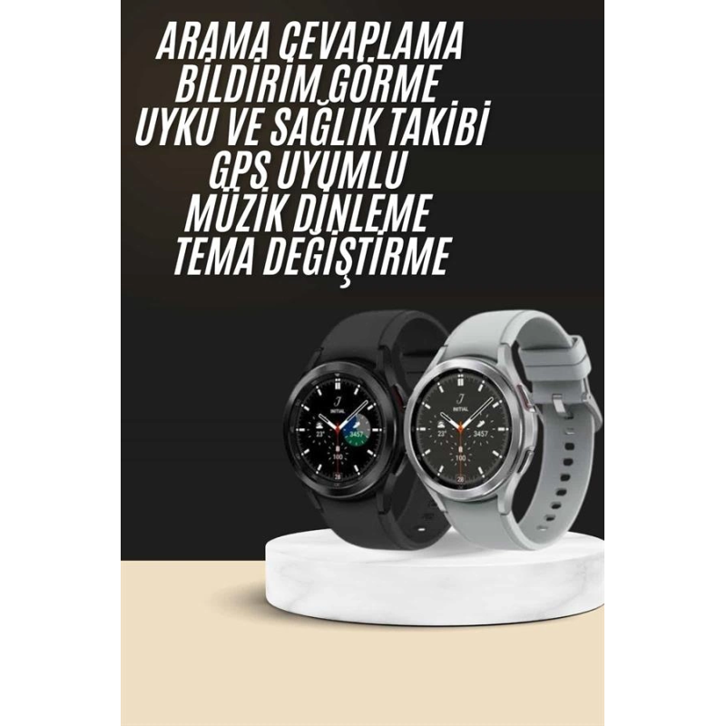 Yeni Nesil Akıllı Saat Çağrı Cevaplayabilen Plastik 47 Mm Uyumlu Kordon Yeni Nesil Akıllı Saat Çağrı Cevaplayabilen Plastik 47 Mm Uyumlu Kordon