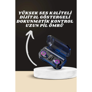 Yeni Nesil Akıllı Saat Ve Bluetooth Kulaklık Kampanyası Dijital Göstergeli Powerbankli