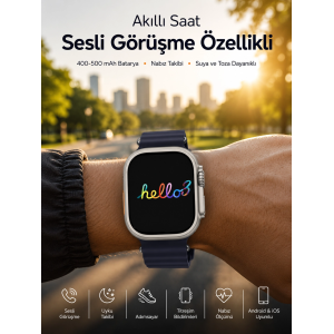 Yeni Nesil Arama Cevaplayan Uyku Ve Sağlık Takibi Gps Özelliği