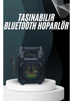 Yeni Nesil Bluetooth Hoparlör Usb Tf Kart Girişli Çoklu Bağlantı
