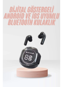 Yeni Nesil Bluetooth Kulaklık Dijital Göstergeli  Dokunmatik 5.3 Kablosuz