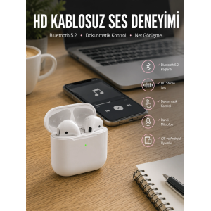 Yeni Nesil Bluetooth Kulaklık Eller Serbest Aramalar Ve Yüksek Kaliteli Ses İçin İdeal Kulaklık