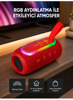 Yeni Nesil Bluetooth Taşınabilir Hoparlör – Enerji Tasarruflu, Yüksek Ses Kaliteli
