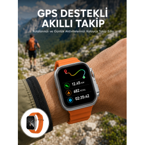Yeni Nesil Çağrı Cevaplayabilen 47 Mm Titreşimli Çok Fonksiyonlu Akıllı Saat Yeni Nesil