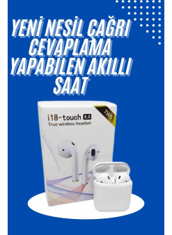 Yeni Nesil Çift Mikrofonlu Dokunmatik Kablosuz Bluetooth Kulaklık
