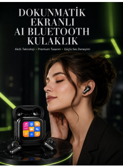 Yeni Nesil Aı Bluetooth Kulaklık Akıllı Dokunmatik Ekranlı