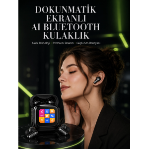 Yeni Nesil Aı Bluetooth Kulaklık Akıllı Dokunmatik Ekranlı