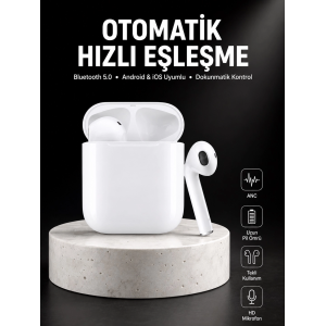 Yeni Nesil Dokunmatik Kontrol Çağrı Cevaplayabilen Kablosuz Bluetooth Kulaklık